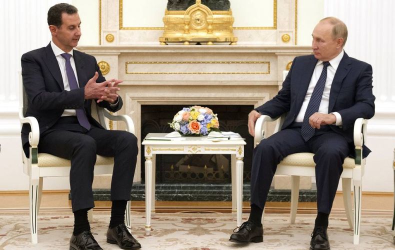 Путин провел в Кремле встречу с Асадом