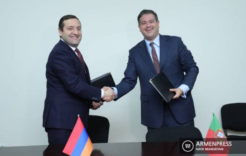 Армения и Португалия расширяют деловые связи, стимулируют инвестиции, подписан меморандум