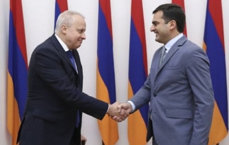 Armenian Vice Speaker of Parliament, Russian Ambassador discuss peaceful settlement of NK conflict