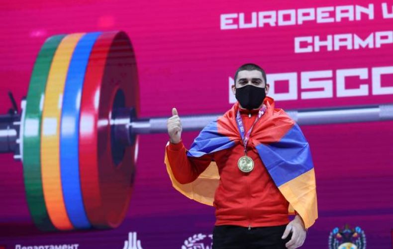Молодежная сборная Армении - первая на чемпионате Европы по тяжелой атлетике