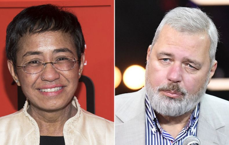 Nobel Peace Prize goes to journalists Maria Ressa, Dmitry Muratov