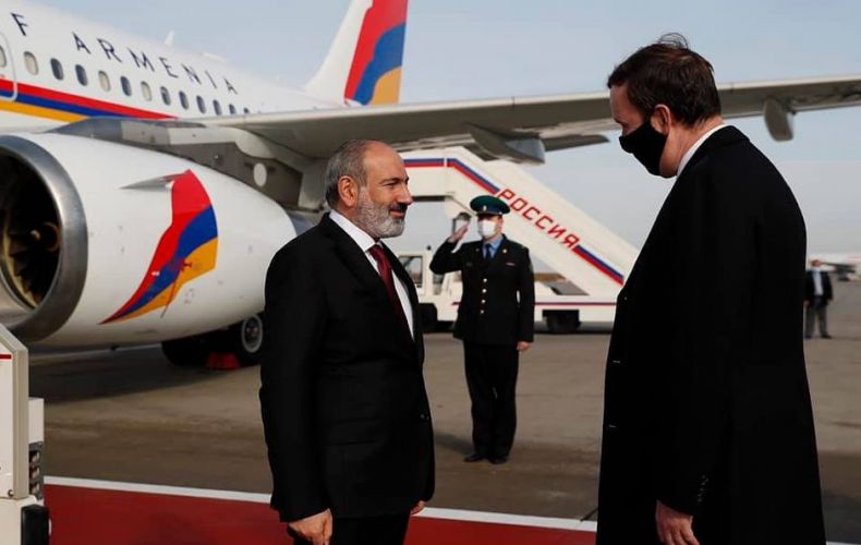 Armenian PM in Moscow for Putin meeting