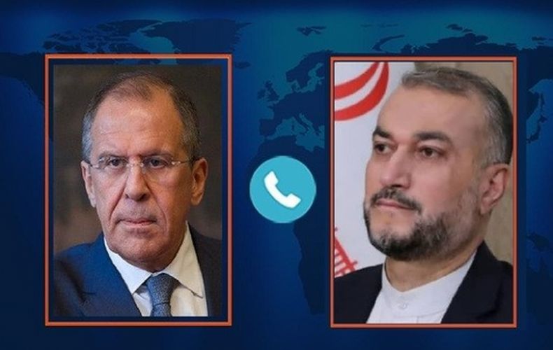Состоялся телефонный разговор министров иностранных дел Ирана и России