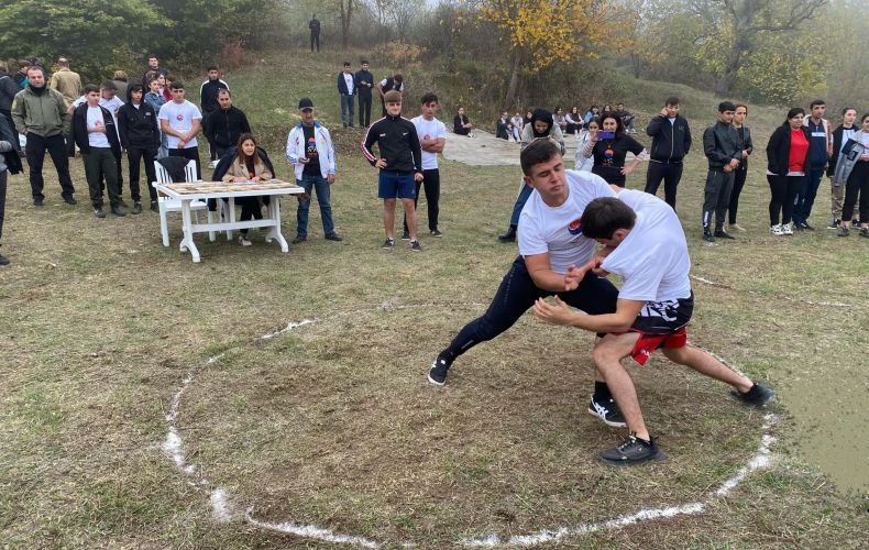В Арцахе прошли соревнования национально-традиционных игр 