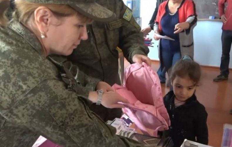 Russian peacekeepers, philanthropists deliver 1.2 tons of humanitarian aid to residents of Artsakh
