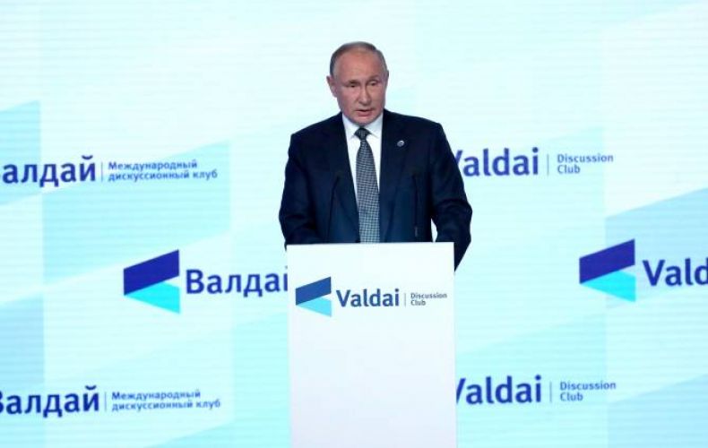 Основная цель - добиться долгосрочного урегулирования на Южном Кавказе: Владимир Путин