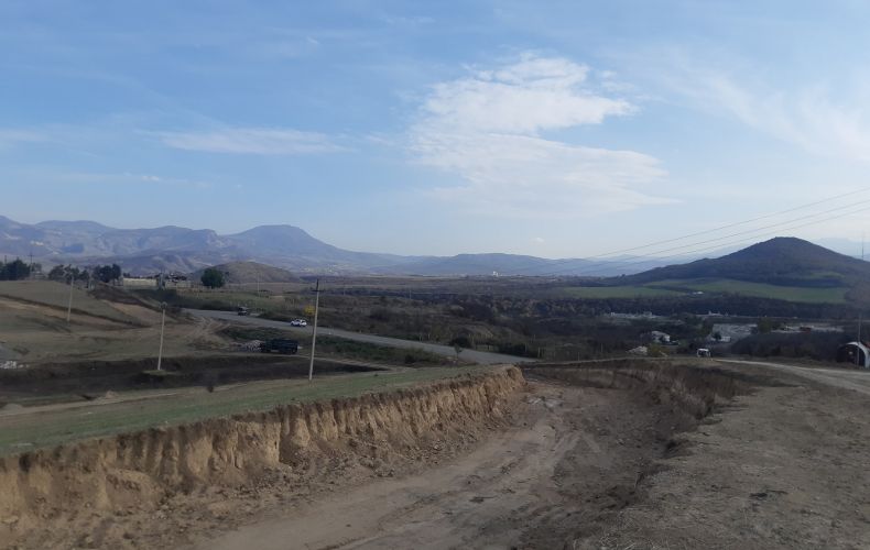 На административной территории общины Айгестан началось строительство нового населенного пункта