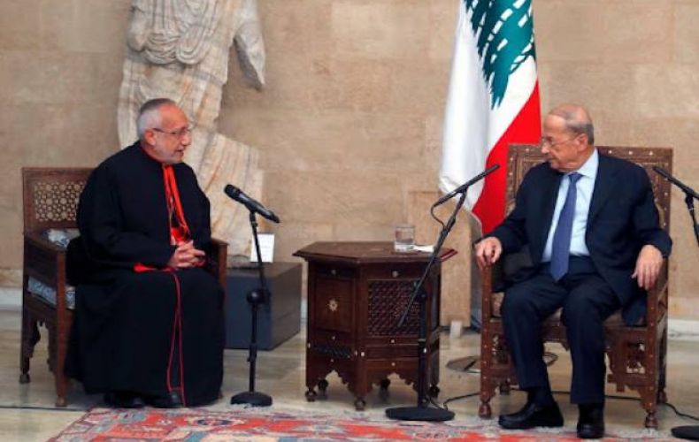 Президент Ливана принял Патриарха Армянской католической церкви