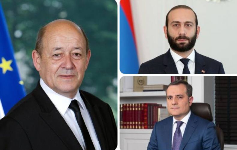 Armenia, Azerbaijan FMs meet in Paris