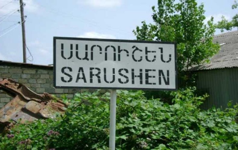 Sarushen aid station being renovated. The daily life and problems are presented by the head of the community