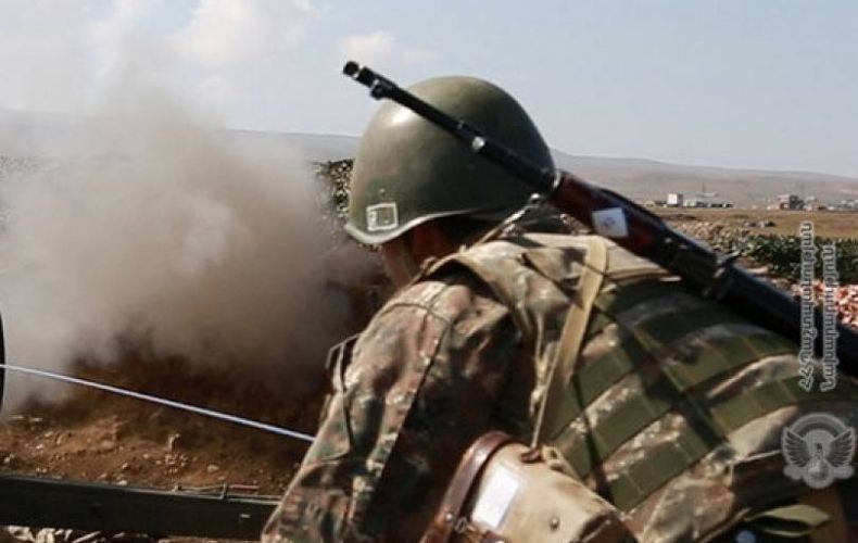 Azerbaijani military opens fire at Armenian positions at eastern border. Armenia Defense Ministry