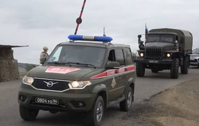 Миротворцы РФ за неделю обеспечили сопровождение 15 автомобильных колон