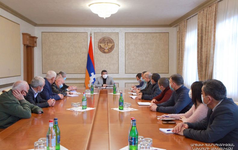 President Harutyunyan received responsible officials of a number of NGOs