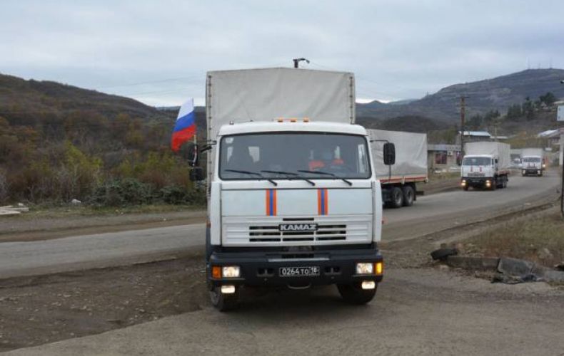 Российские миротворцы доставили в Арцах 9 тонн гуманитарного груза