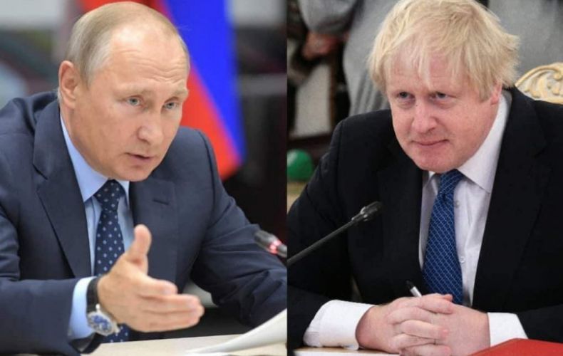 Putin tells Johnson about Kiev’s policy of aggravating situation in Donbass