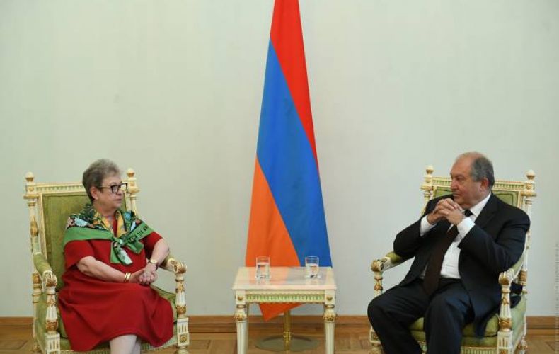 Armenian President, EU Ambassador discuss regional security