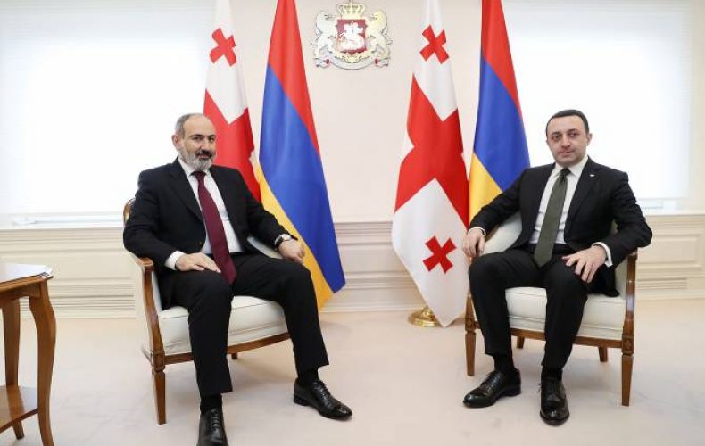 Armenian, Georgian PMs hold meeting in Tbilisi