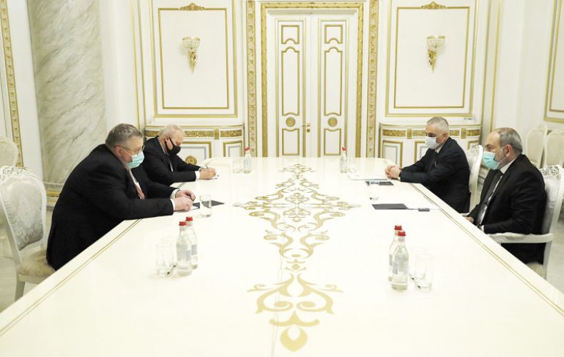 Armenian PM receives Russian deputy prime minister