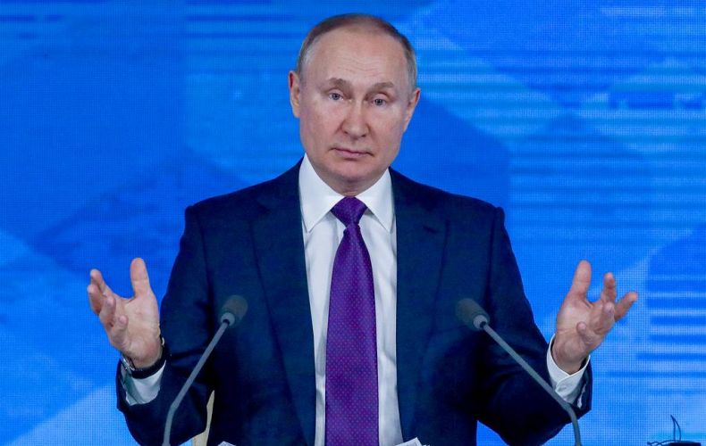 Putin opens annual press conference
