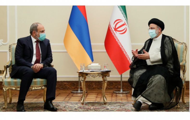 Armenia PM, Iran President discuss ongoing regional processes