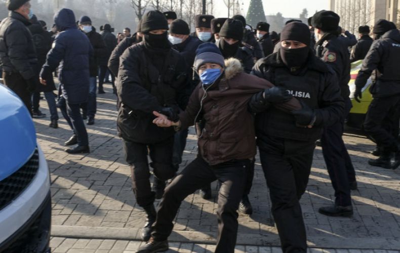 Kazakhstan detains almost 10,000 over deadly unrest