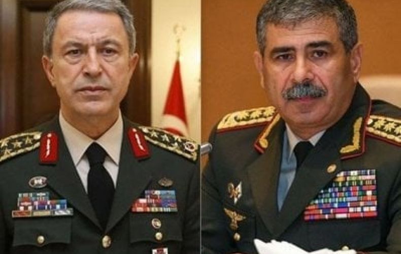 Turkey defense minister expresses support for Azerbaijan in another military aggression against Armenia
