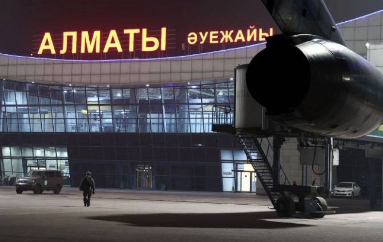 First international flight lands at Almaty airport