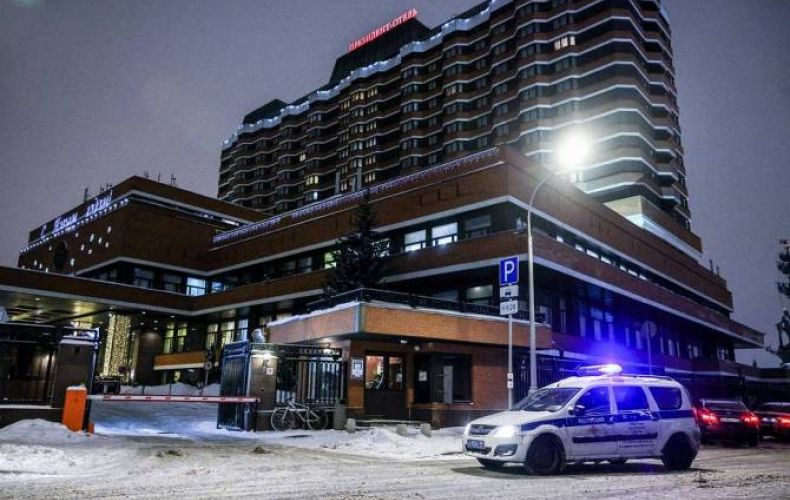 Two Armenian liftmen killed as elevator falls at hotel in downtown Moscow