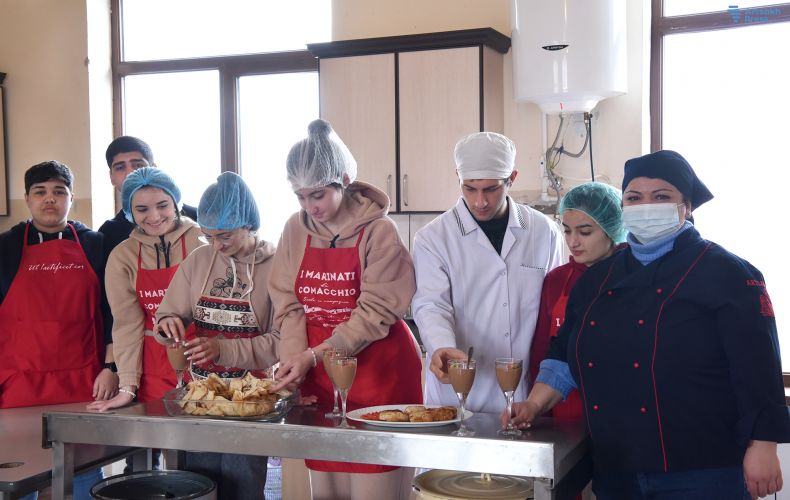 Цель армяно-итальянского образовательного комплекса – обеспечить квалифицированными мастерами рынок труда Арцаха