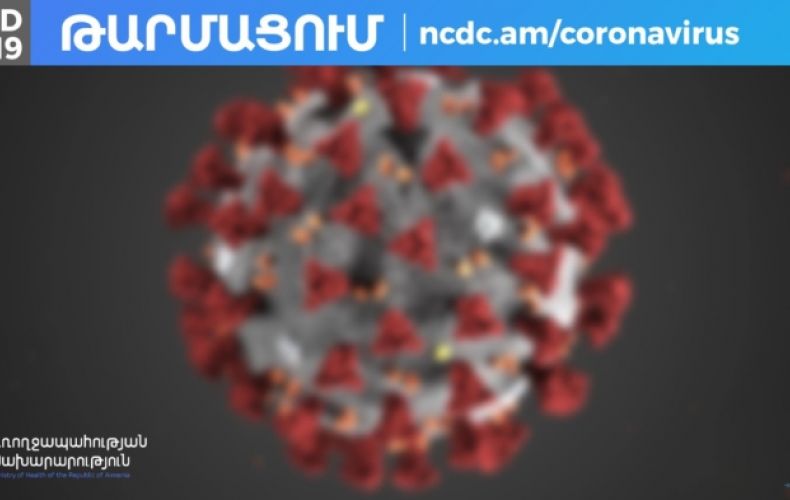 В Армении за сутки выявлено 293 новых случая заражения коронавирусом