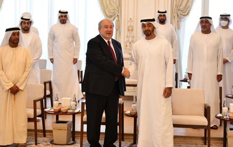 Президент Армении и наследный принц Абу-Даби обсудили вопросы стимулирования двустороннего сотрудничества