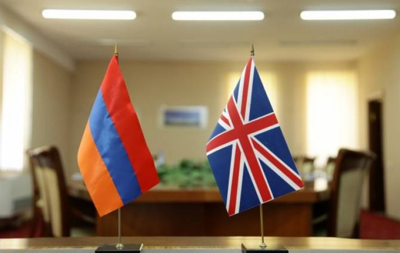 Армения и Великобритания отмечают 30-летие установления дипломатических отношений