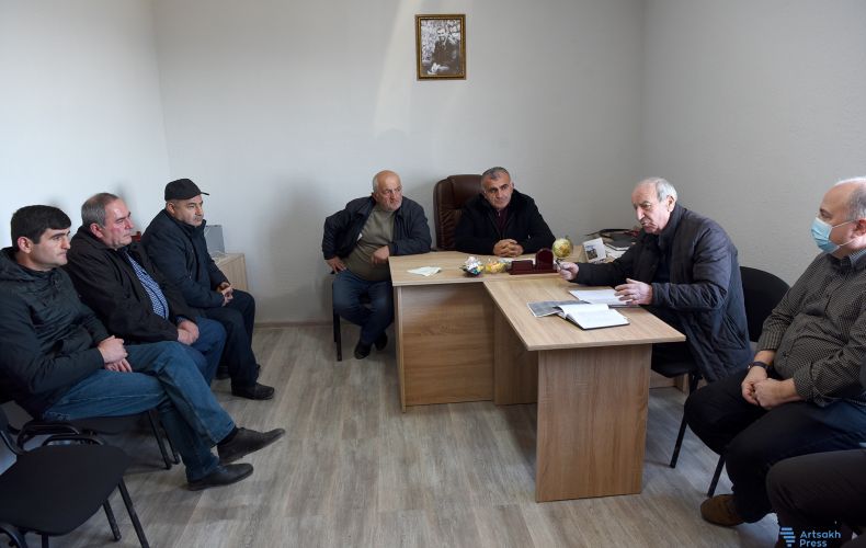 Representatives of the Tufenkian Foundation discussed the programs to be implemented with the heads of Martuni communities