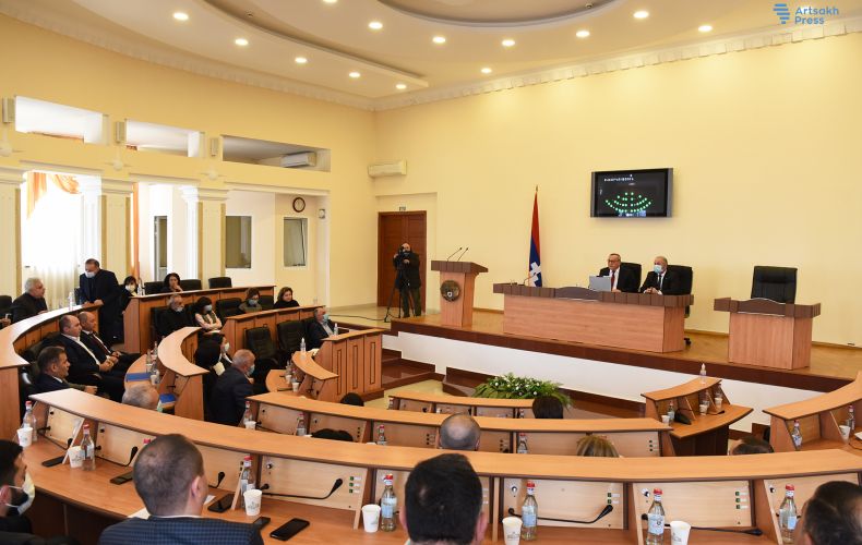 Artsakh National Assembly passes, in first reading, draft law on occupied territories