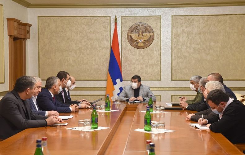 Issues on the concept of healthcare system development were discussed with the President of the Republic