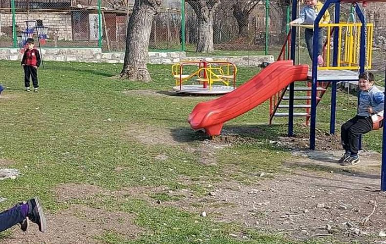 Machkalashen playground has been renovated
