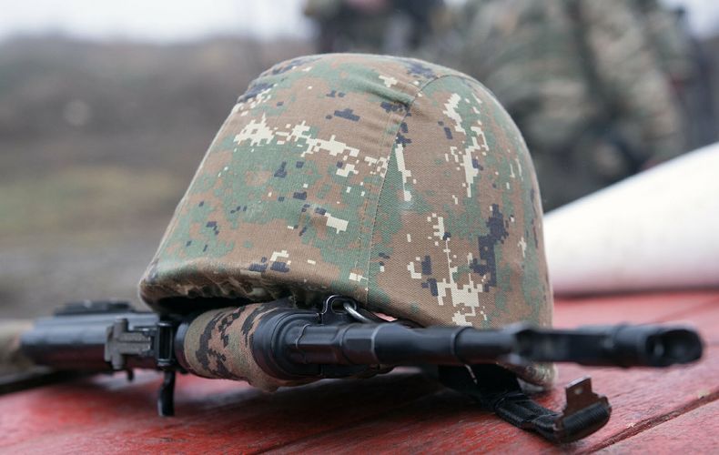 Serviceman found dead in military position