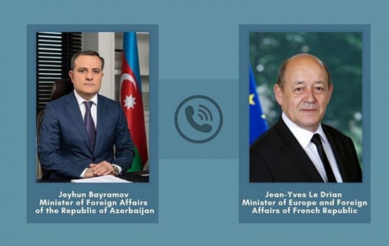 France, Azerbaijan FMs discuss normalization of Yerevan-Baku relations