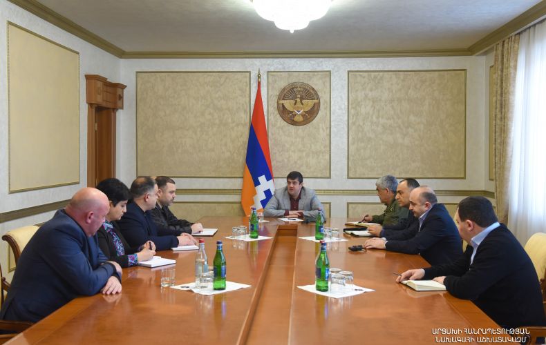 President Harutyunyan convened an enlarged working consultation