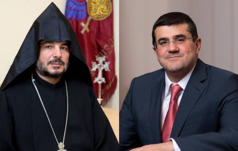 President Harutyunyan sent a congratulatory message to Primate of the Artsakh Diocese of the Armenian Apostolic Church Bishop Vrtanes Abrahamyan