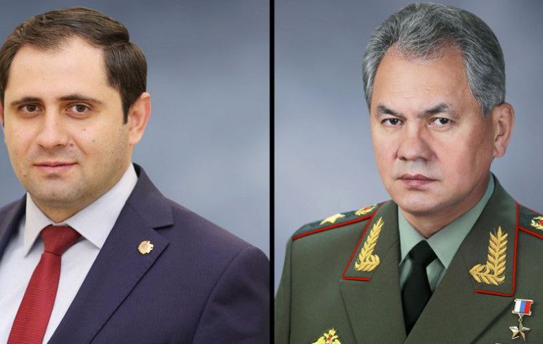 Armenian, Russian Defense Ministers discuss situation in Artsakh