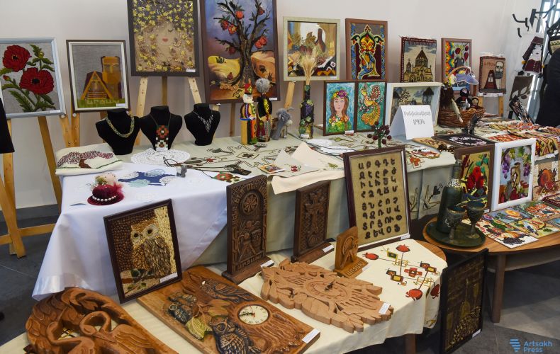 A competition-exhibition held in Stepanakert. The handicrafts of the students of the Artsakh Children and Youth Creativity Centers presented