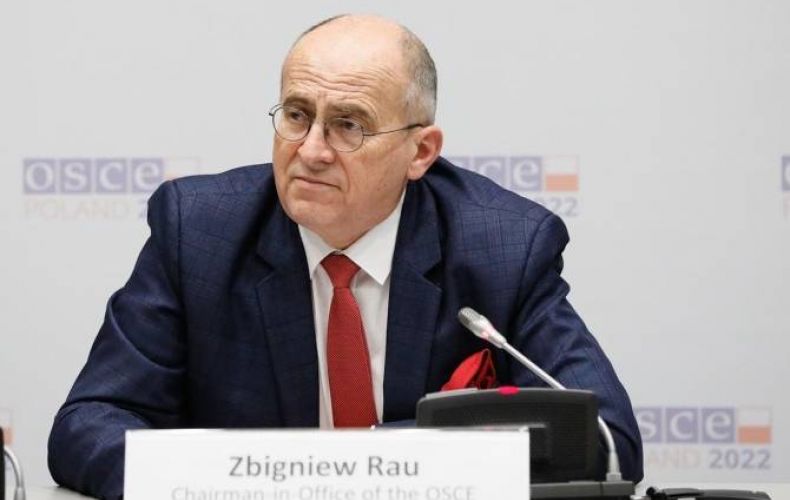31 марта Ереван посетит действующий председатель ОБСЕ Збигнев Рау