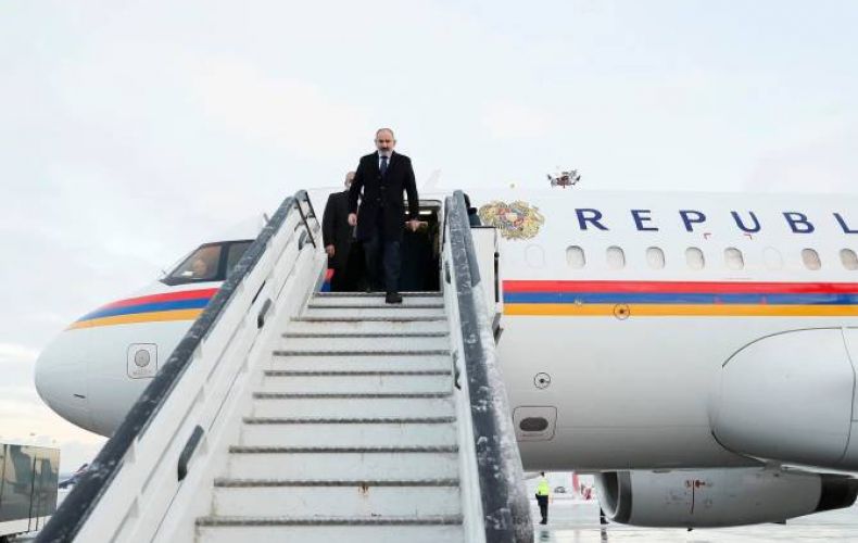 Armenian Prime Minister arrives in Russia on two-day official visit