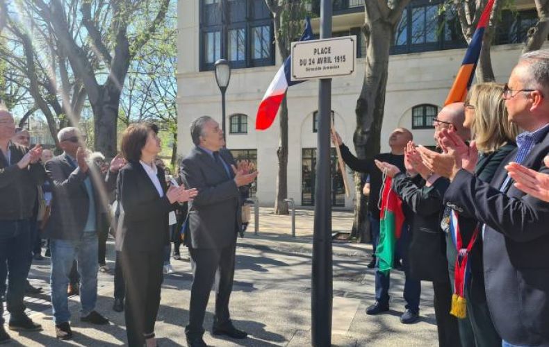 Square in Nimes, France renamed in honor of Armenian Genocide victims