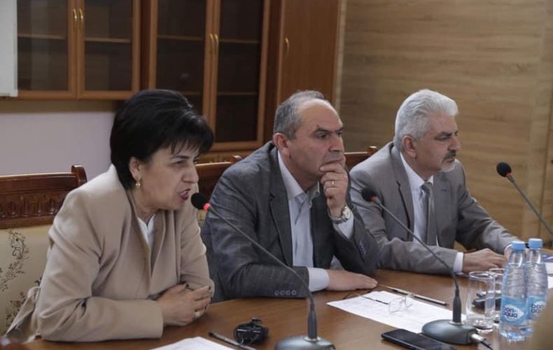 A scientific-practical conference organized in the Artsakh State University
