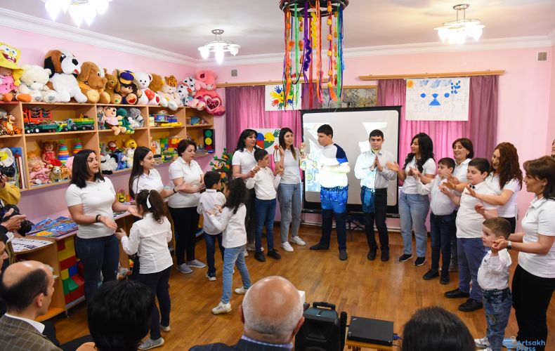 An event organized on the occasion of the fifth anniversary of the Autism Day Care and Treatment Center in Stepanakert