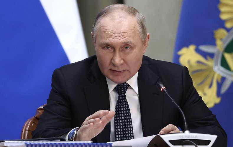 Putin signs decree on Russia’s new tit-for-tat sanctions