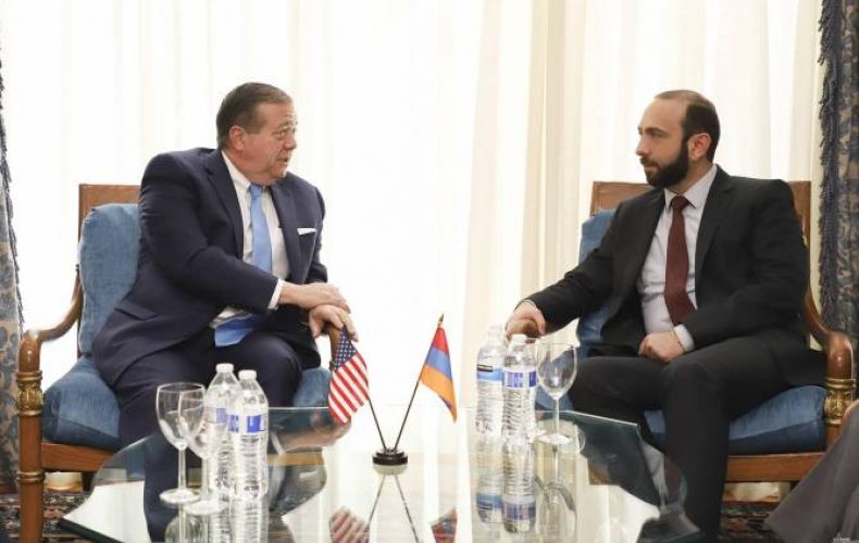 Арарат Мирзоян встретился в США с региональным директором по Евразии Международного республиканского института