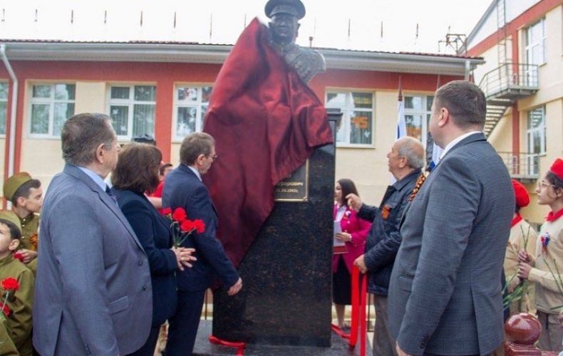 В Сочи открыли памятник маршалу Ивану Баграмяну